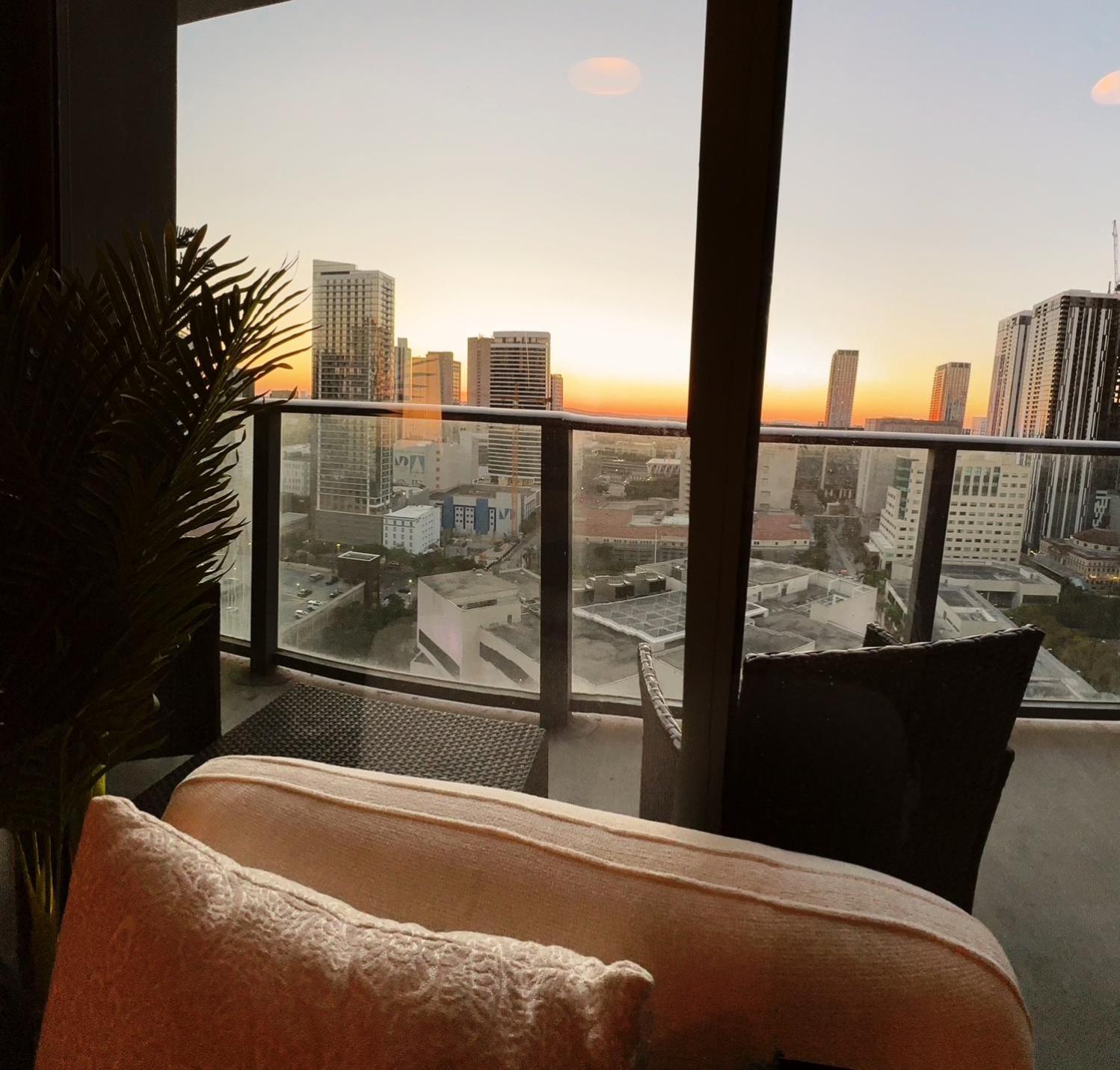 Studio Apartment Balcony