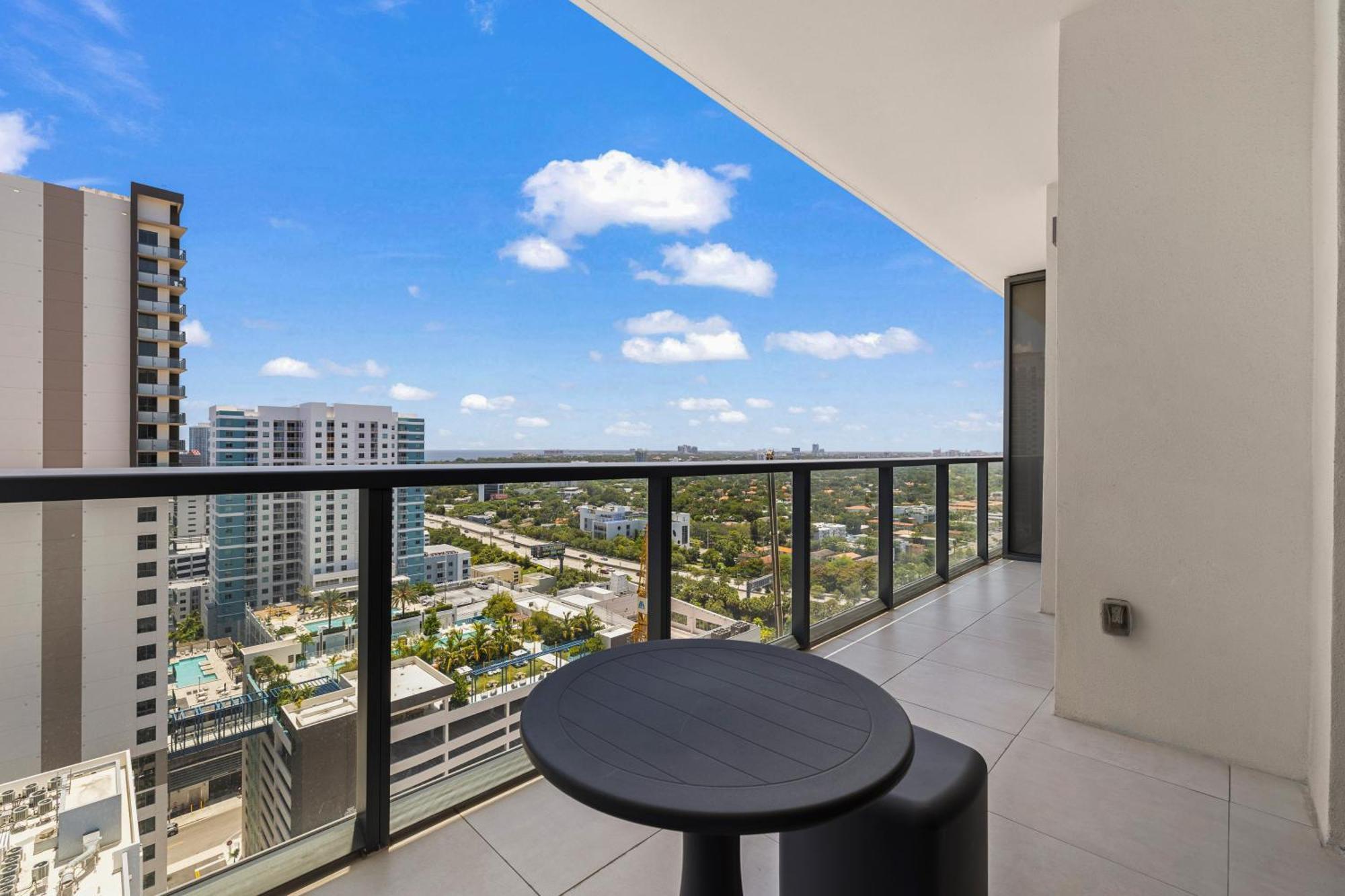 One-Bedroom Apartment Balcony