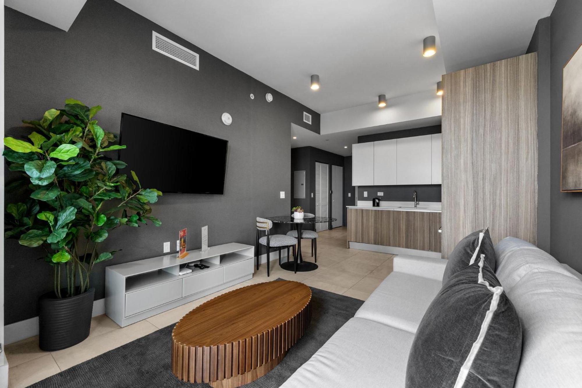 One-Bedroom Apartment Balcony