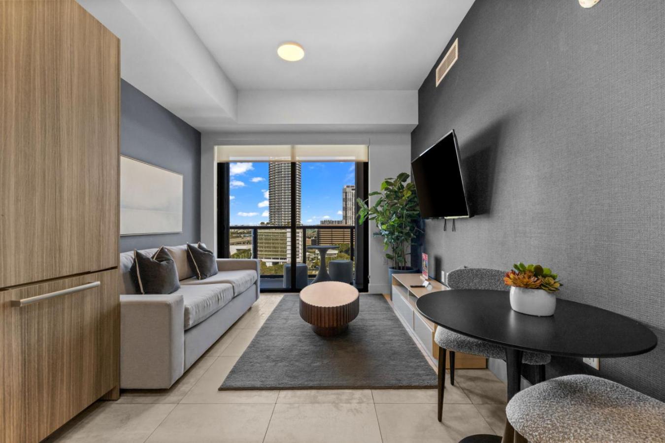 One-Bedroom Apartment Balcony