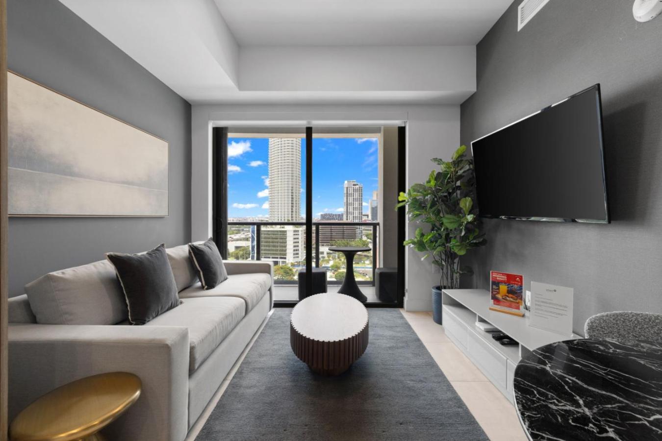 One-Bedroom Apartment Balcony