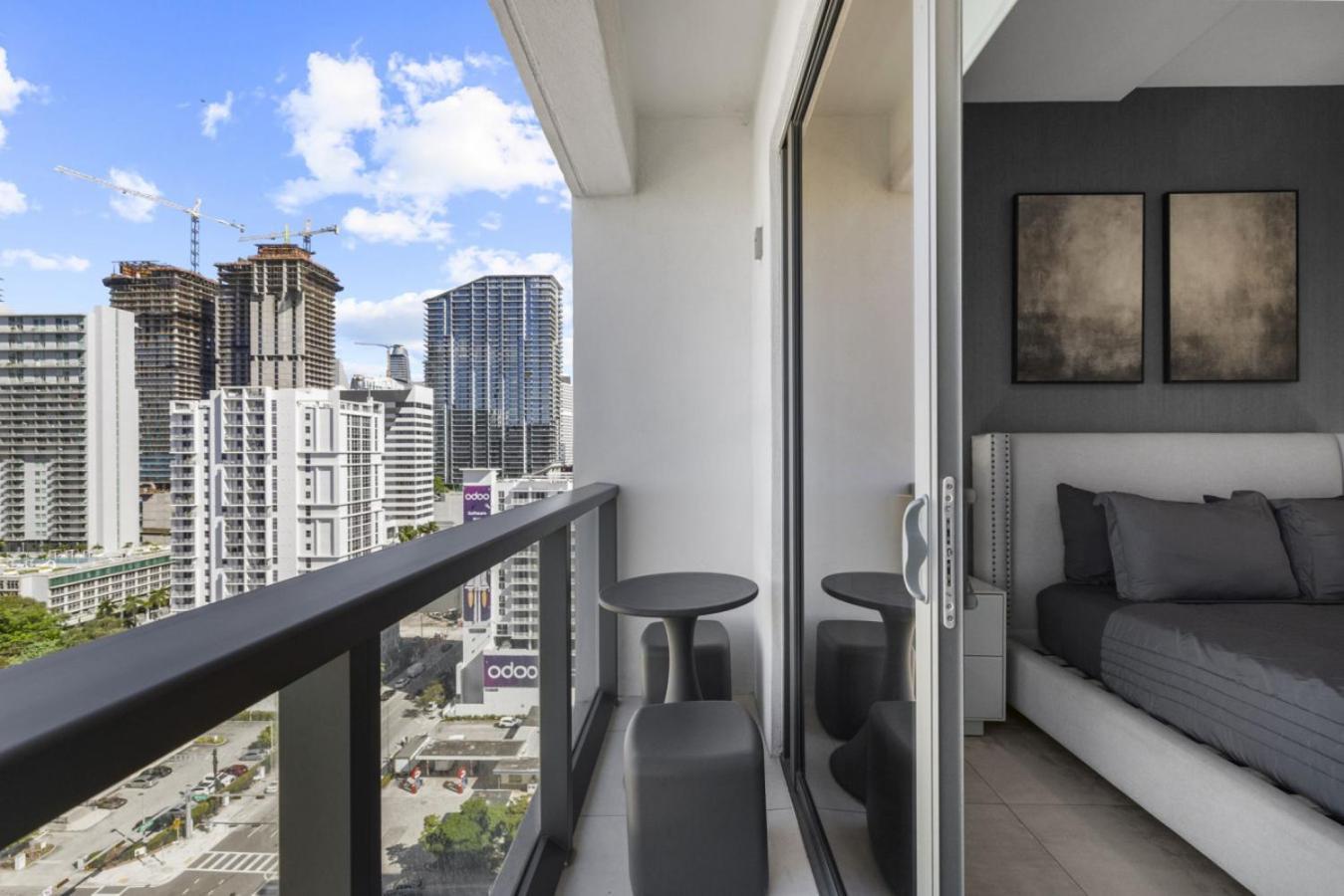 One-Bedroom Apartment Balcony