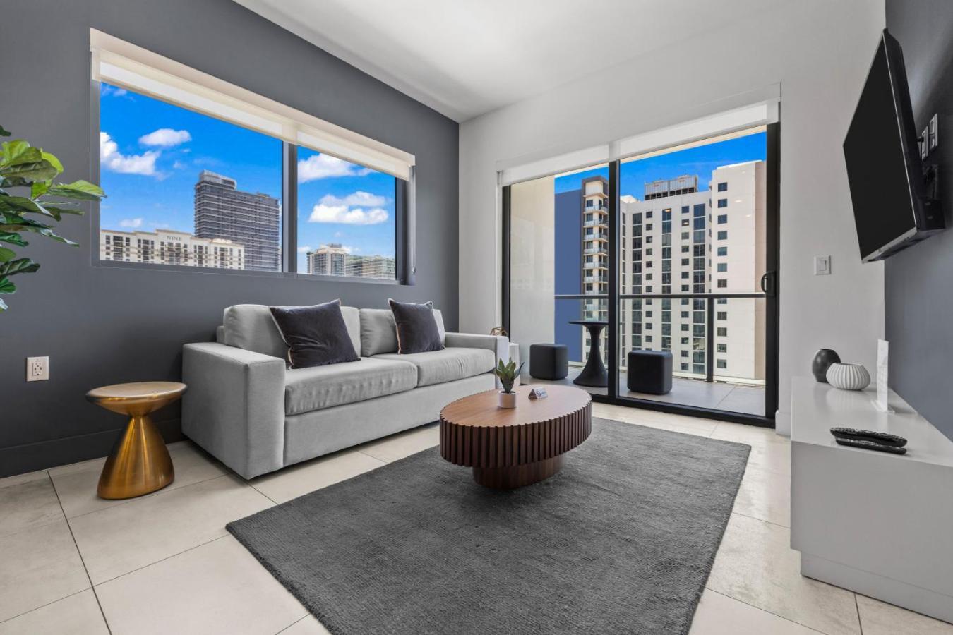 One-Bedroom Apartment Balcony
