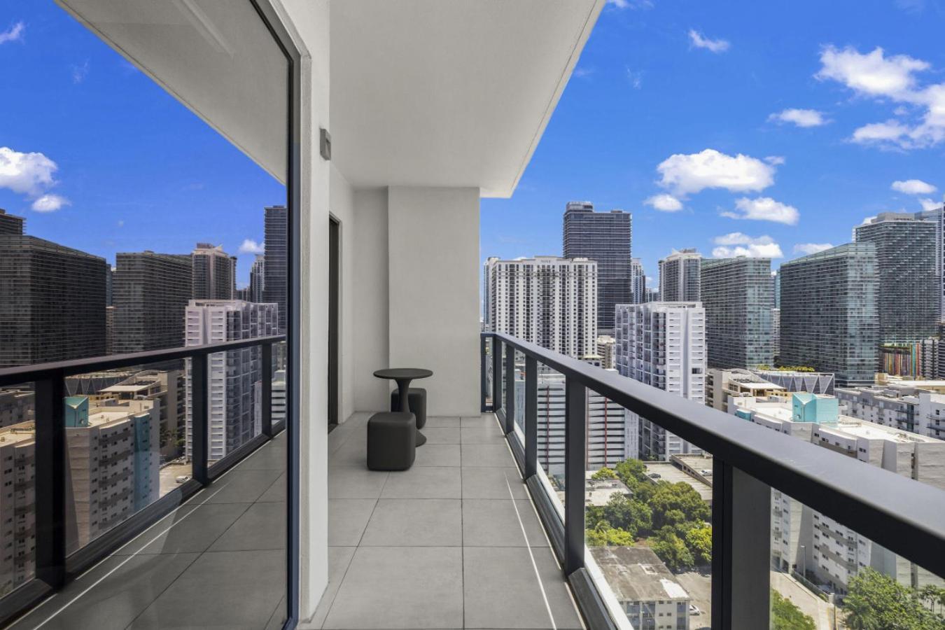 One-Bedroom Apartment Balcony